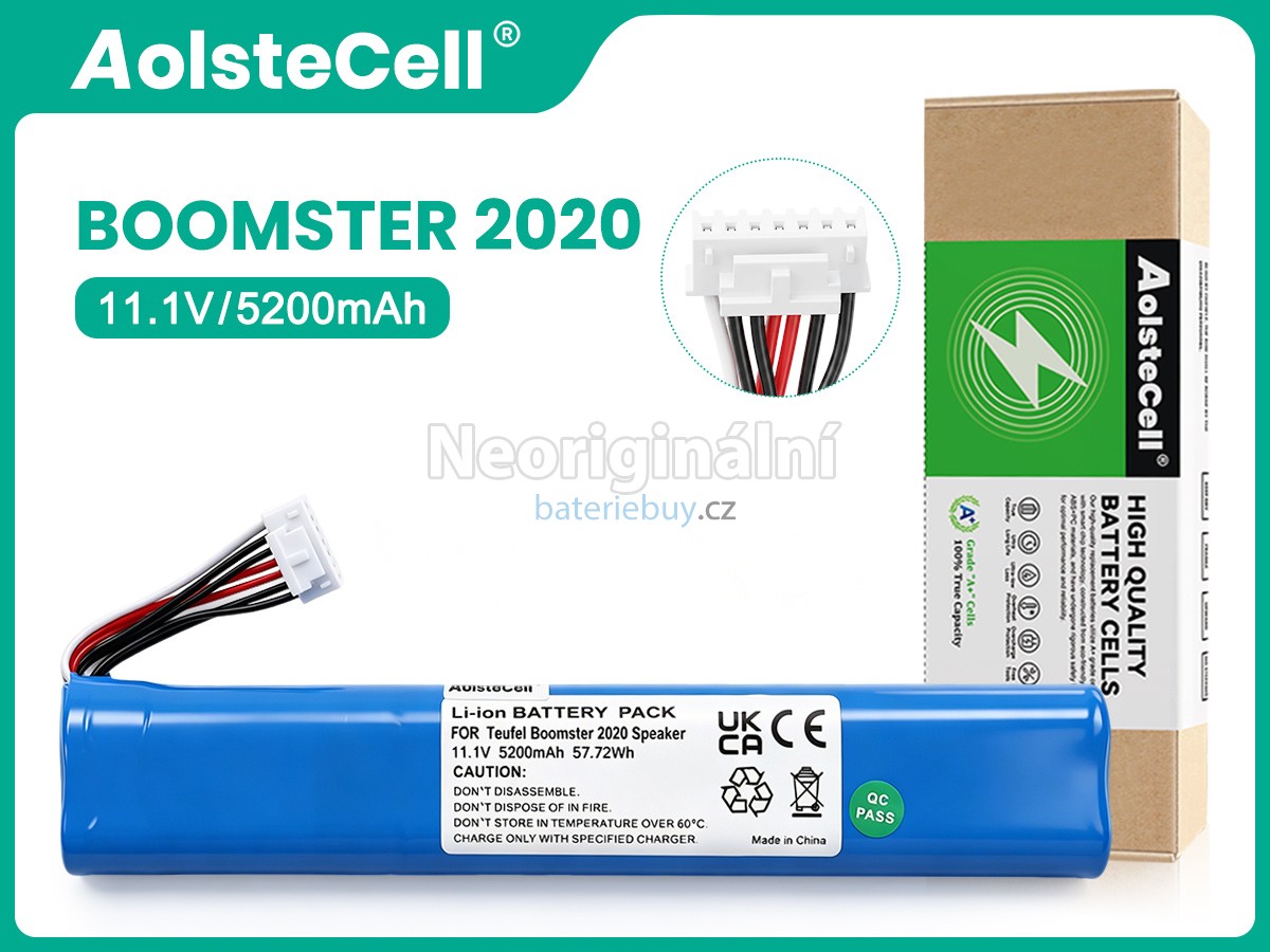 Nahrazení Teufel BOOMSTER 2020 baterie