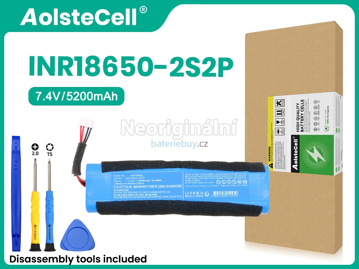 Nahrazení Teufel INR18650-2S2P baterie