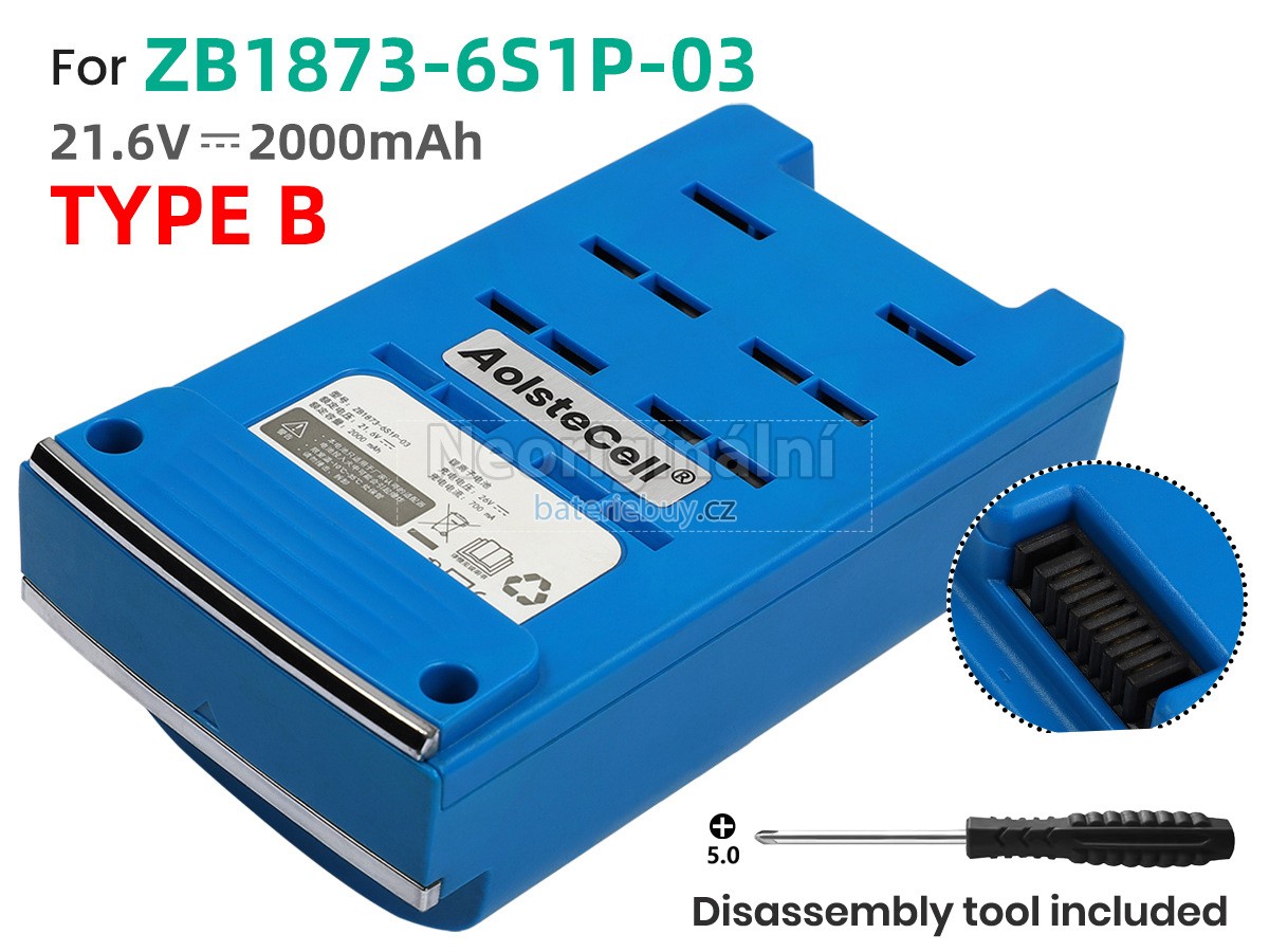 Nahrazení Tineco PURE ONE S12 baterie