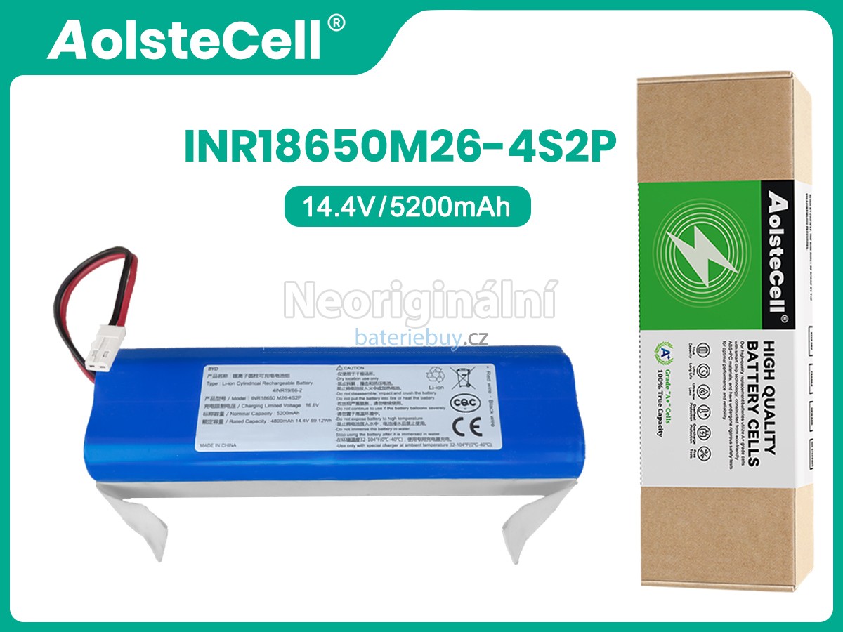 Nahrazení Toush T9002SRV-LM baterie