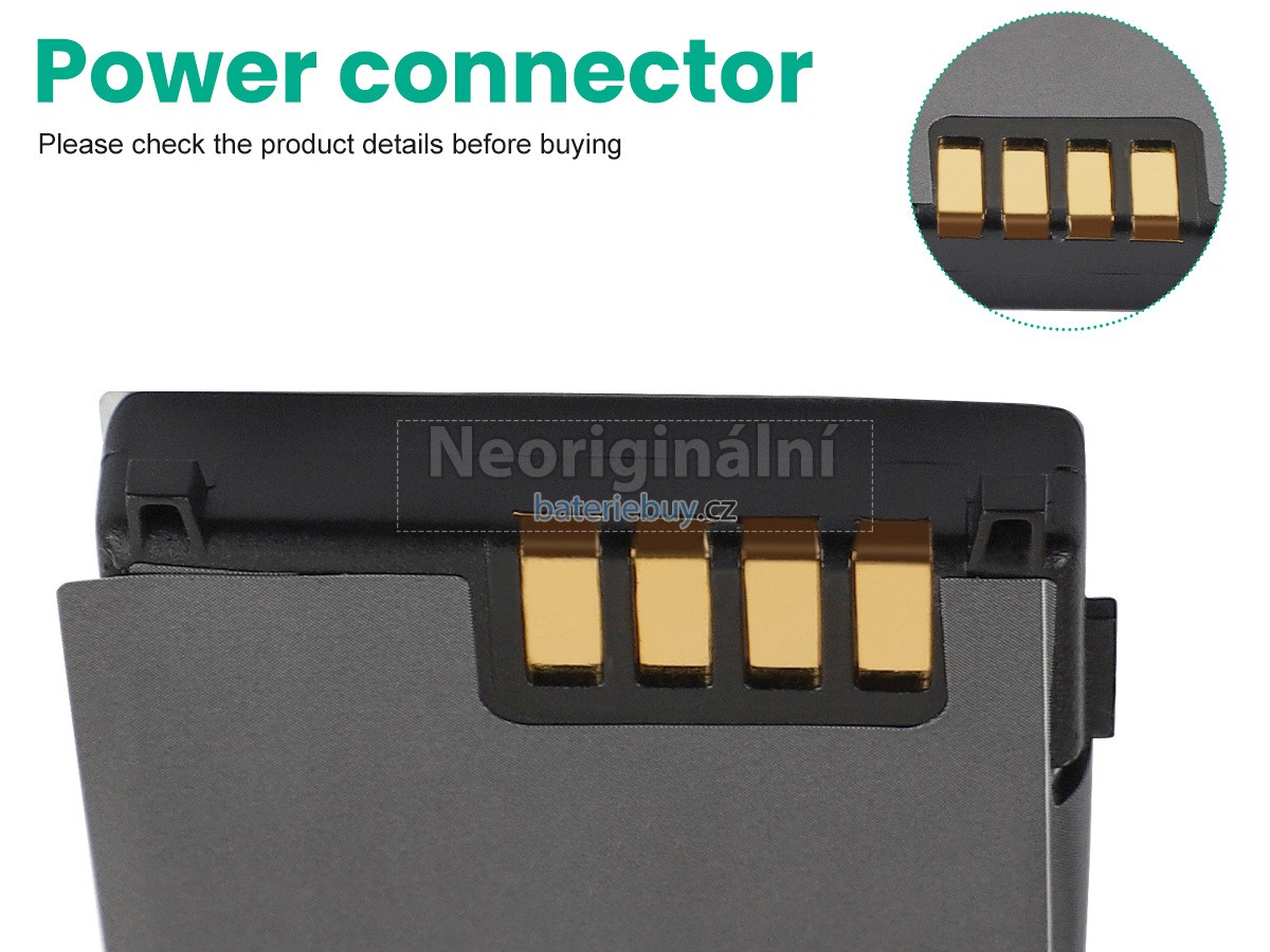 Nahrazení Unitech 600538 baterie