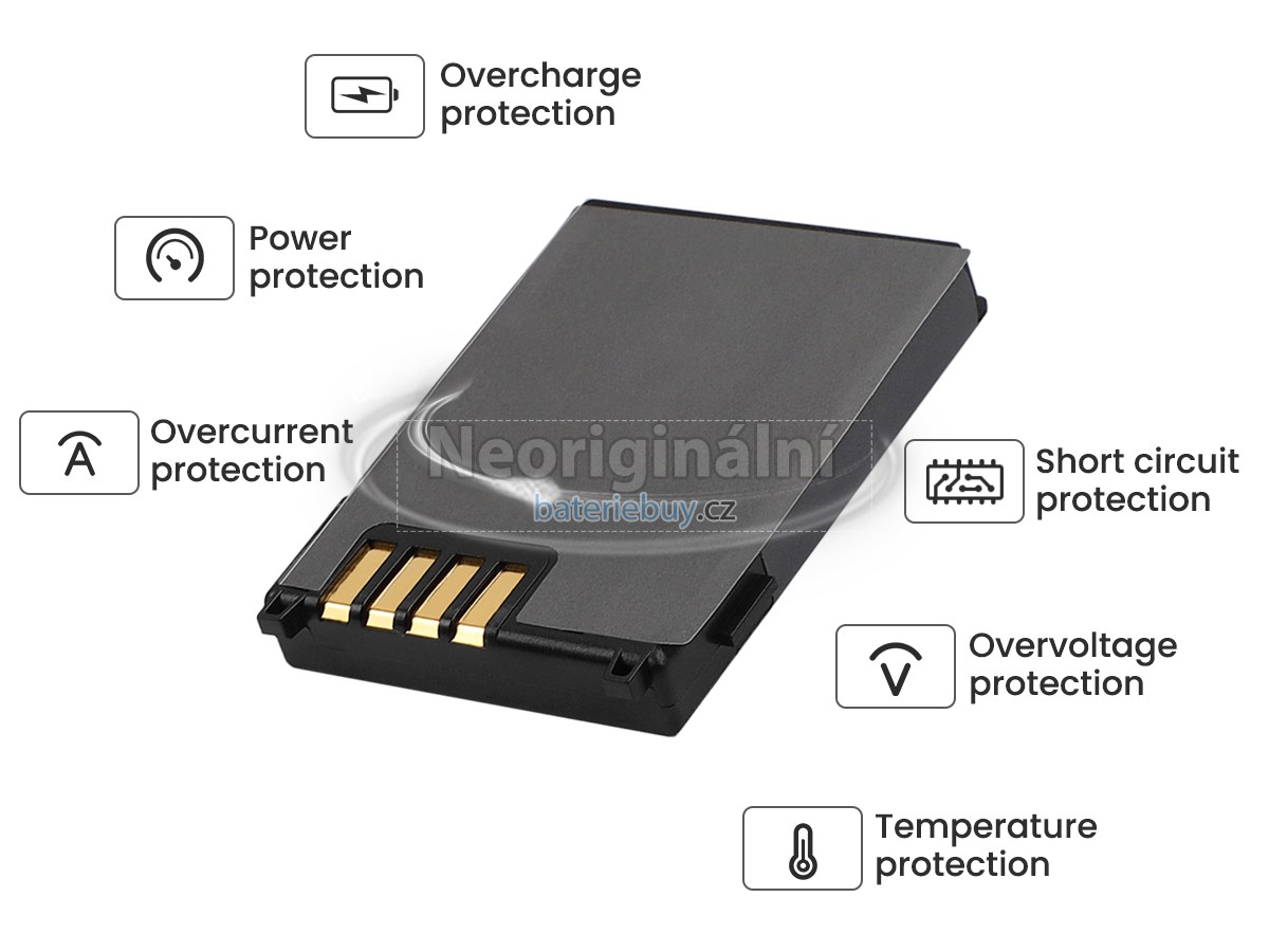 Nahrazení Unitech 600538 baterie