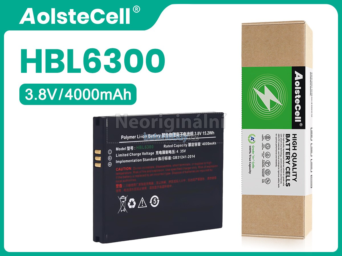 Nahrazení Urovo HBL6300 baterie