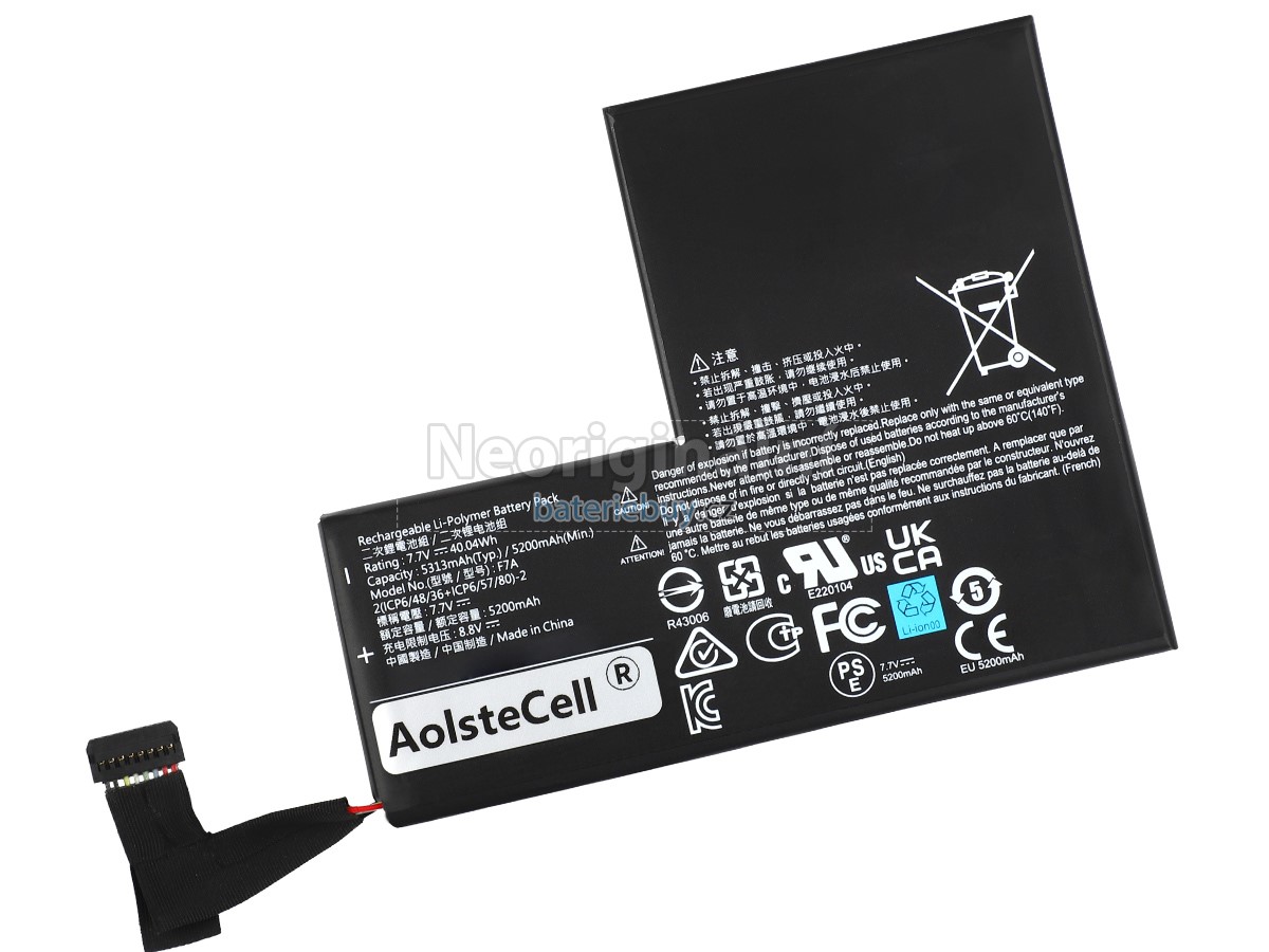 Nahrazení Valve AHA42227034 baterie