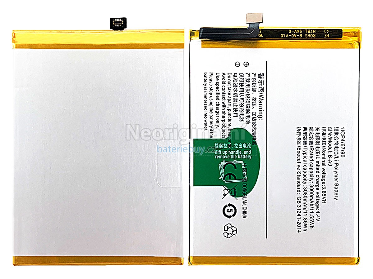 Nahrazení Vivo V3 MAX baterie