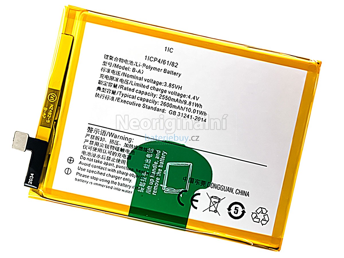 Nahrazení Vivo B-A7 baterie