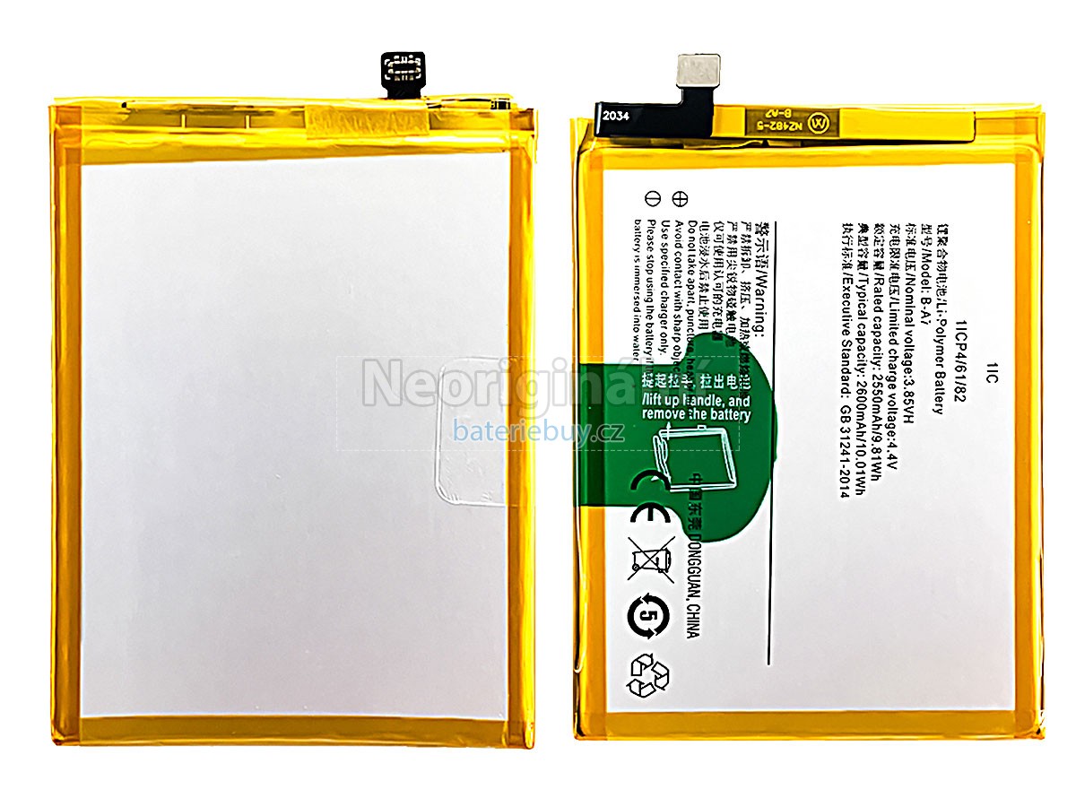 Nahrazení Vivo B-A7 baterie