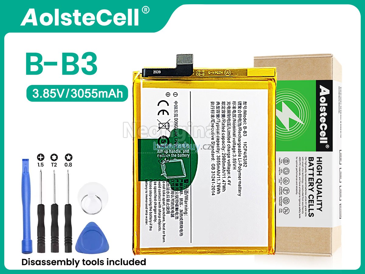 Nahrazení Vivo B-B3 baterie