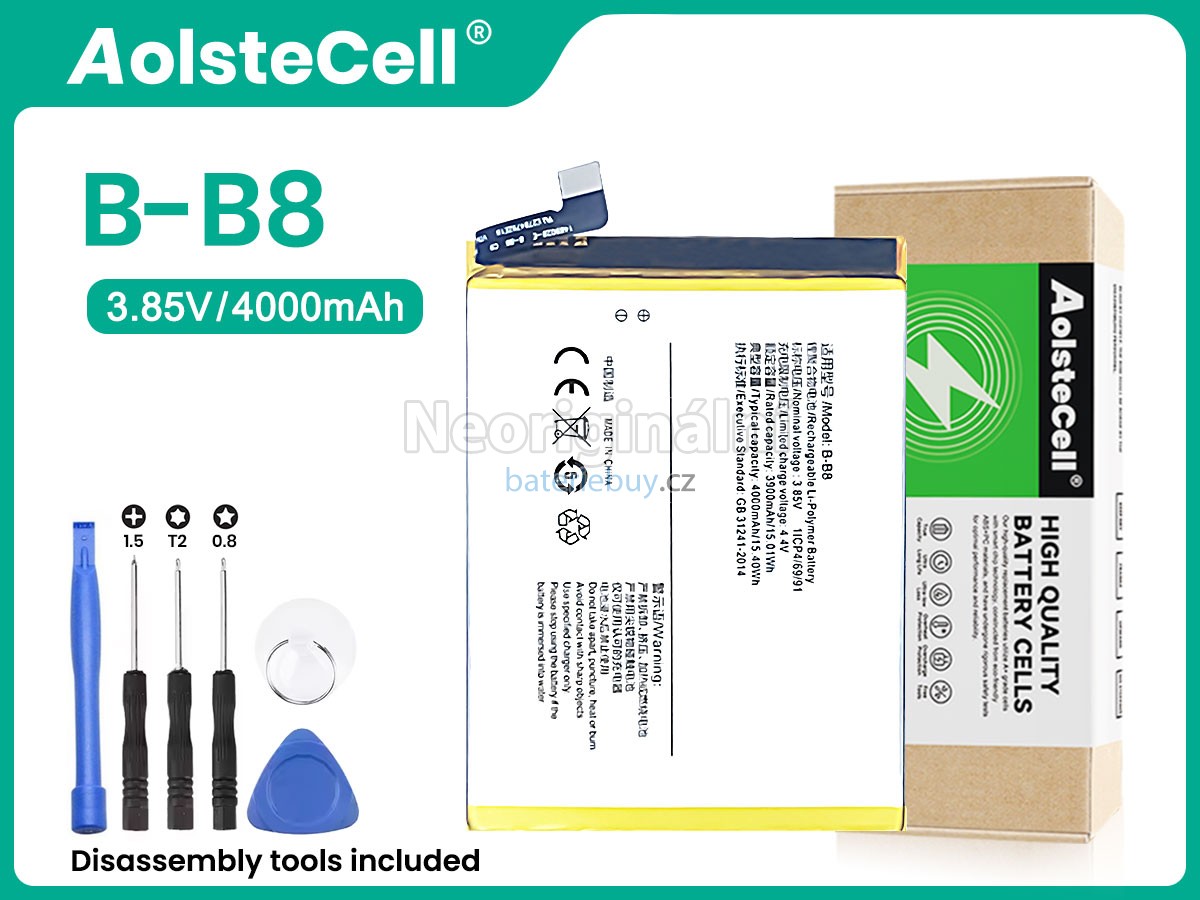 Nahrazení Vivo B-B8 baterie
