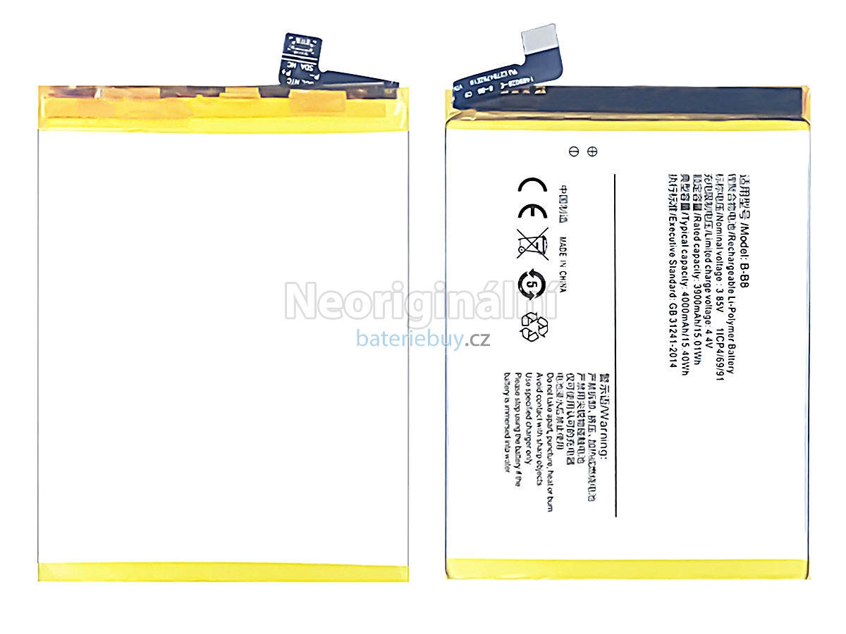 Nahrazení Vivo B-B8 baterie