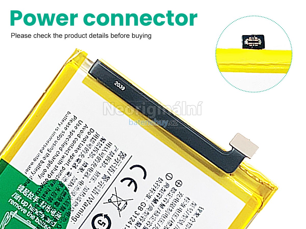 Nahrazení Vivo B-C8 baterie