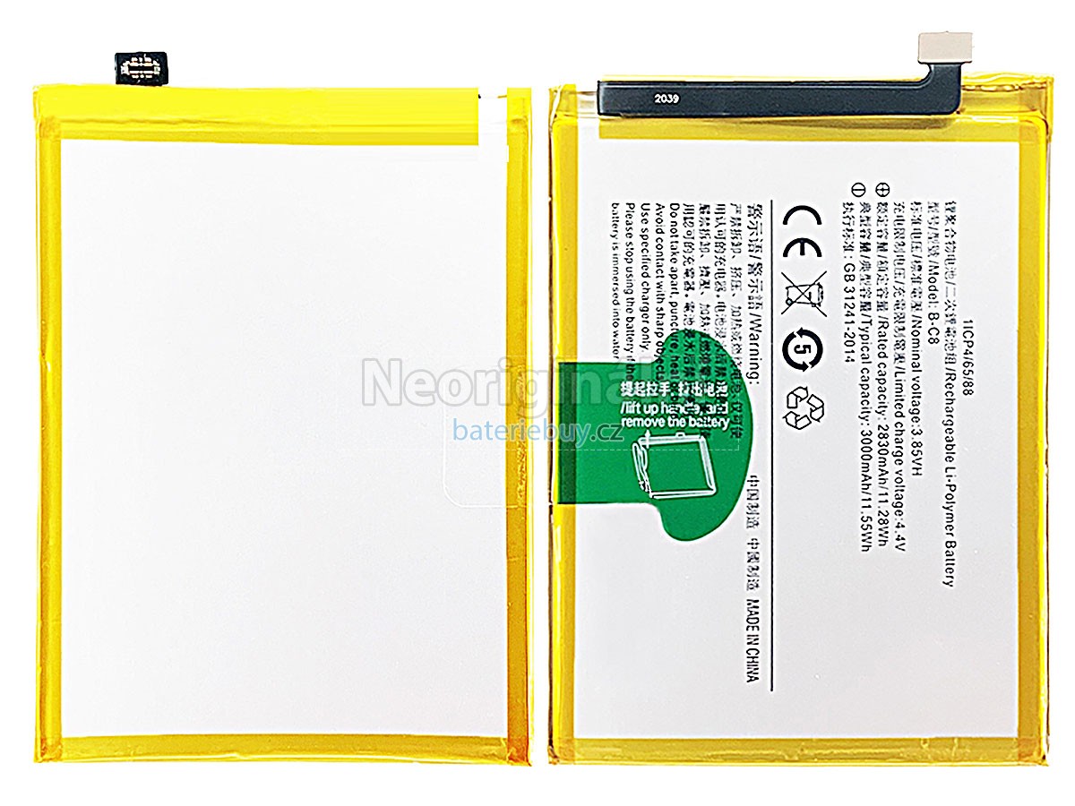 Nahrazení Vivo B-C8 baterie