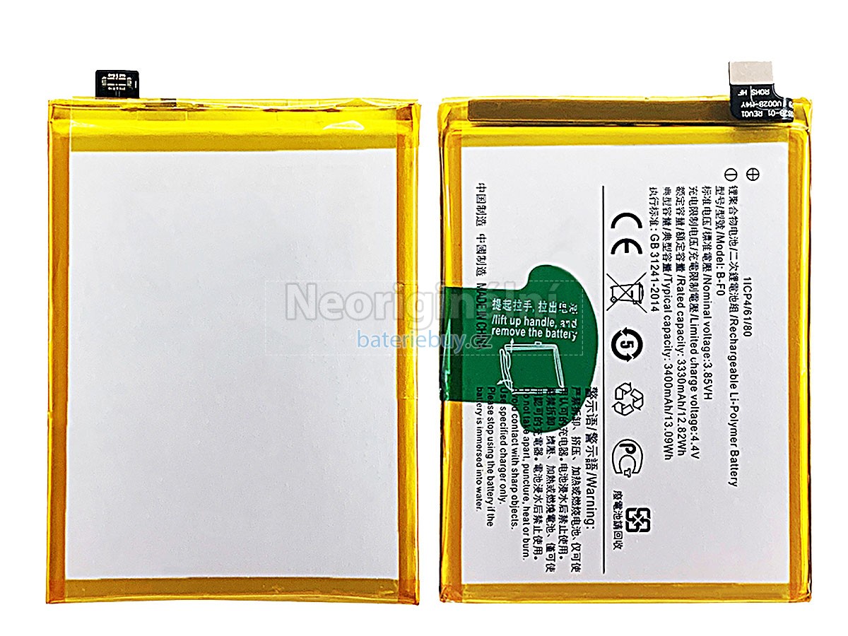 Nahrazení Vivo B-F0 baterie