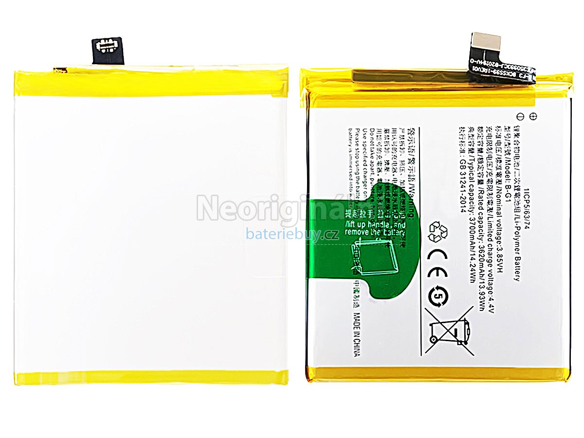 Nahrazení Vivo B-G1 baterie