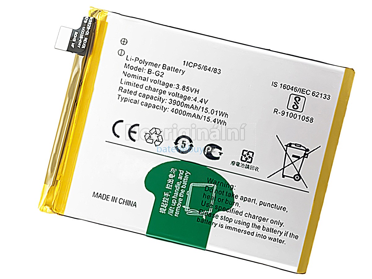 Nahrazení Vivo B-G2 baterie