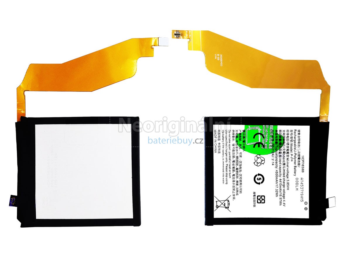 Nahrazení Vivo B-G9 baterie
