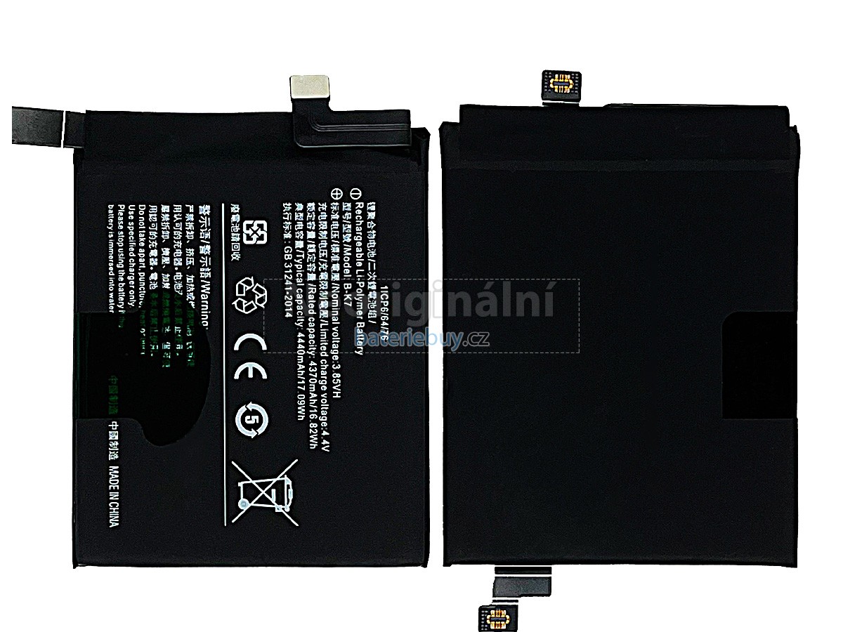 Nahrazení Vivo B-K7 baterie