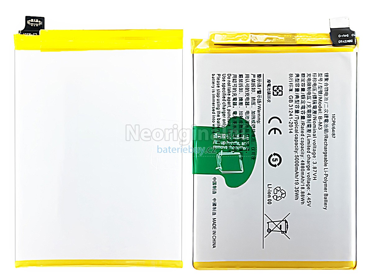 Nahrazení Vivo Y30 1938 baterie