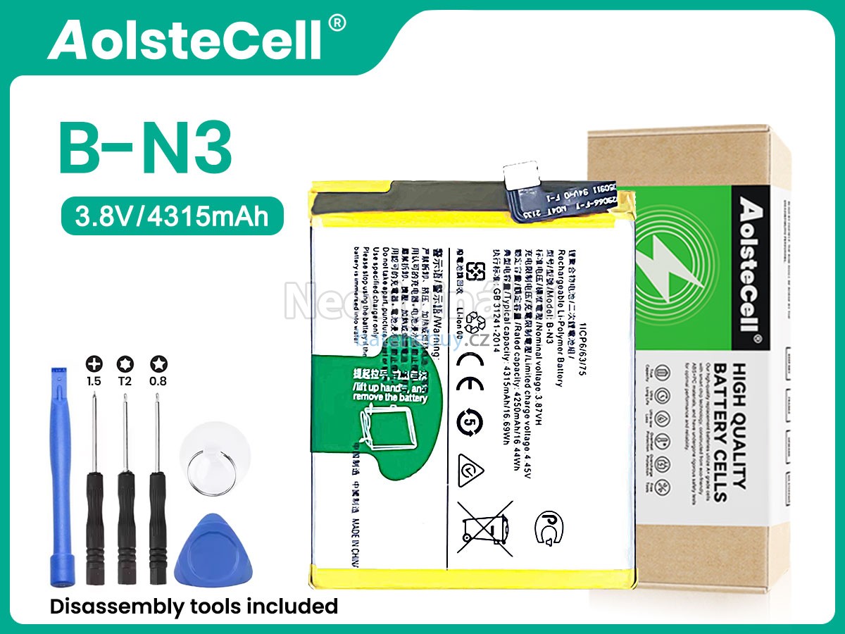 Nahrazení Vivo B-N3 baterie