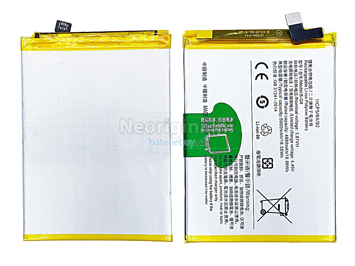 Nahrazení Vivo B-Q8 baterie