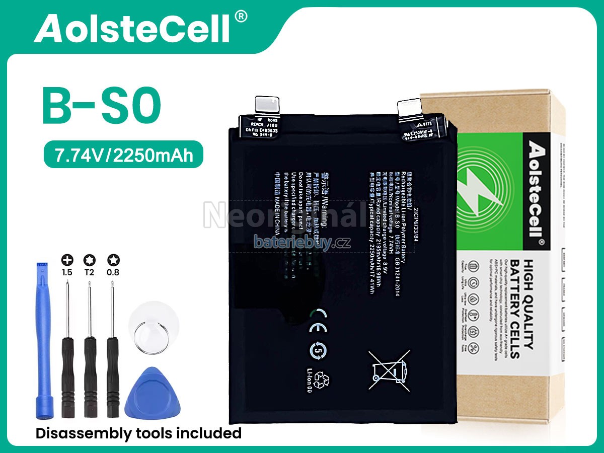 Nahrazení Vivo B-S0 baterie