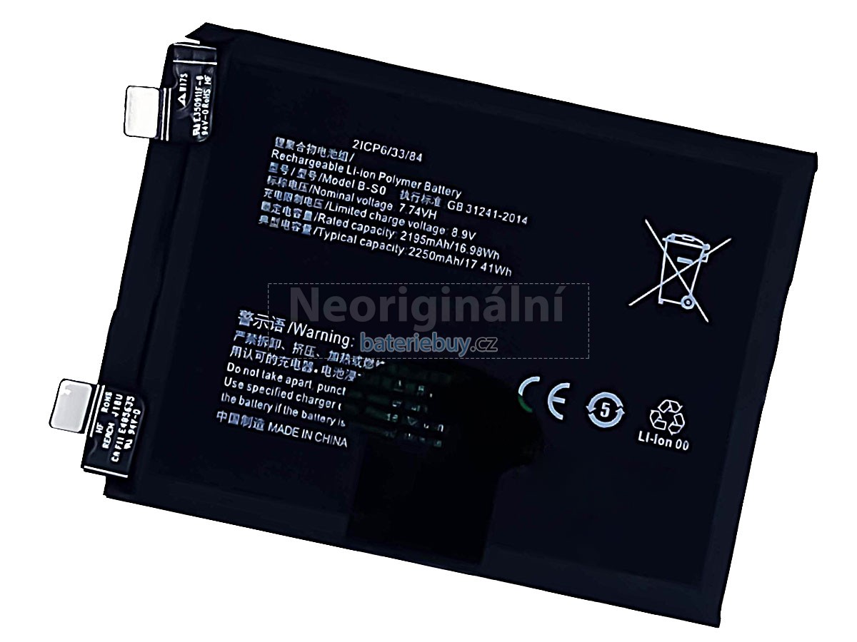 Nahrazení Vivo B-S0 baterie