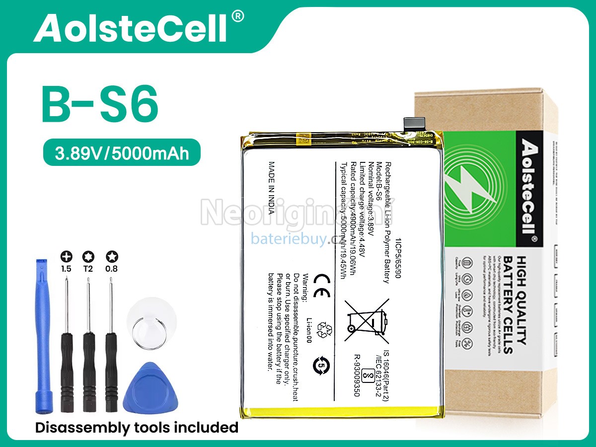 Nahrazení Vivo B-S6 baterie