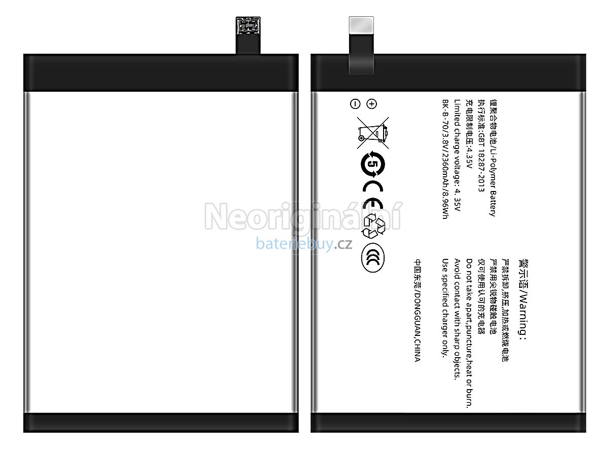 Nahrazení Vivo X3L baterie