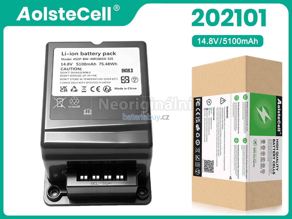 Nahrazení Vorwerk 202101 baterie
