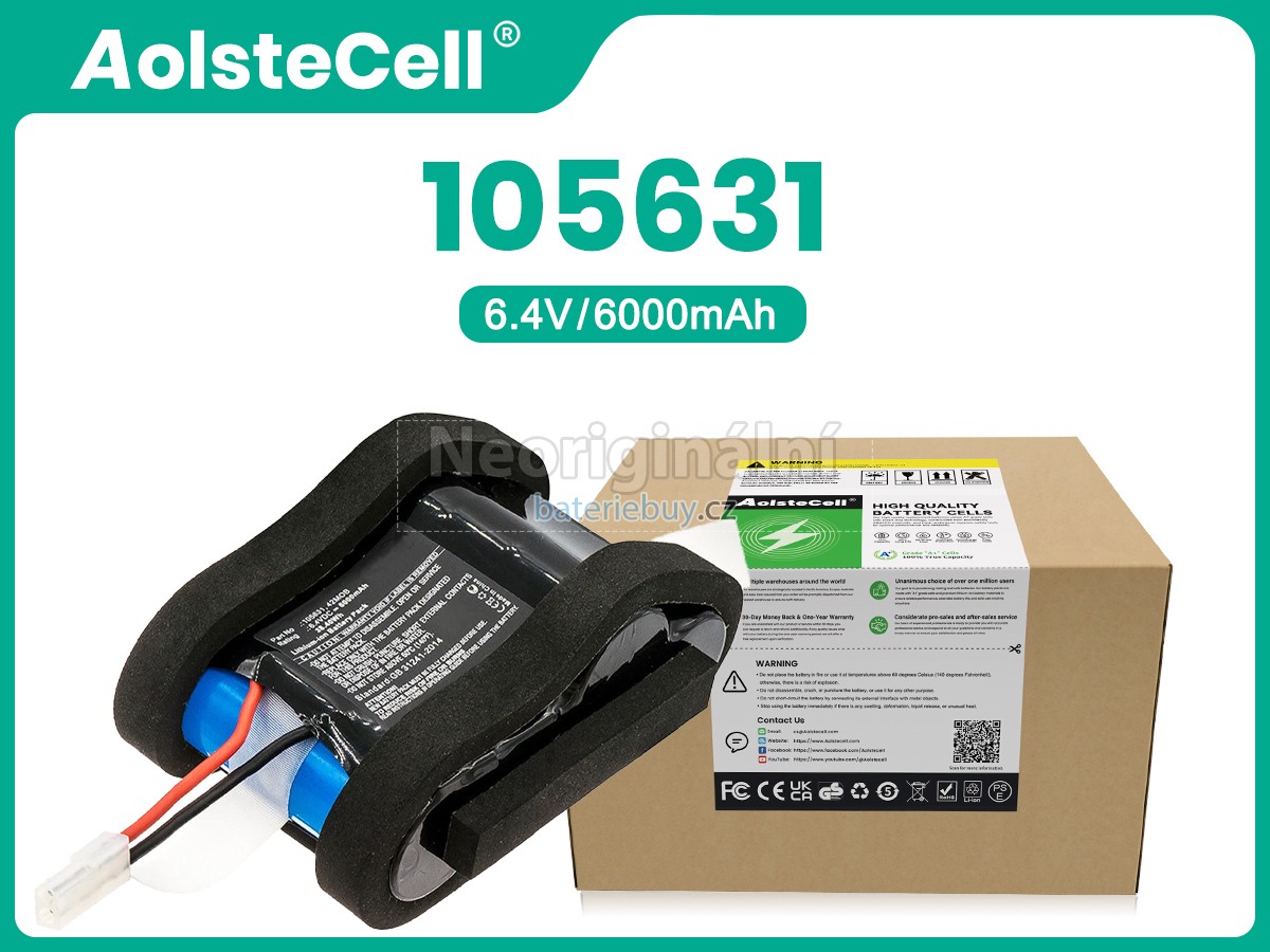 Nahrazení Welch Allyn 02345 baterie