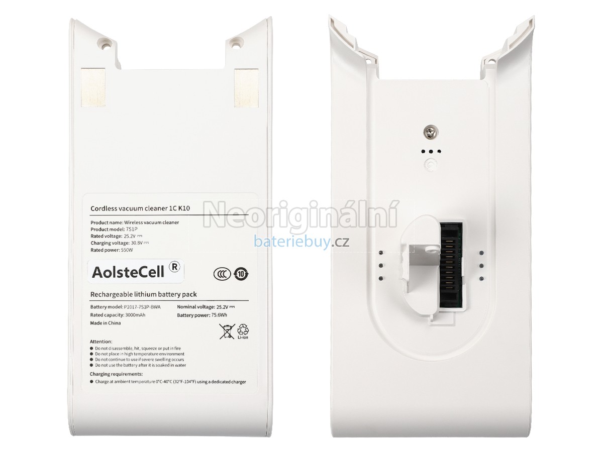 Nahrazení XiaoMi P2017-7S1P-BWA baterie