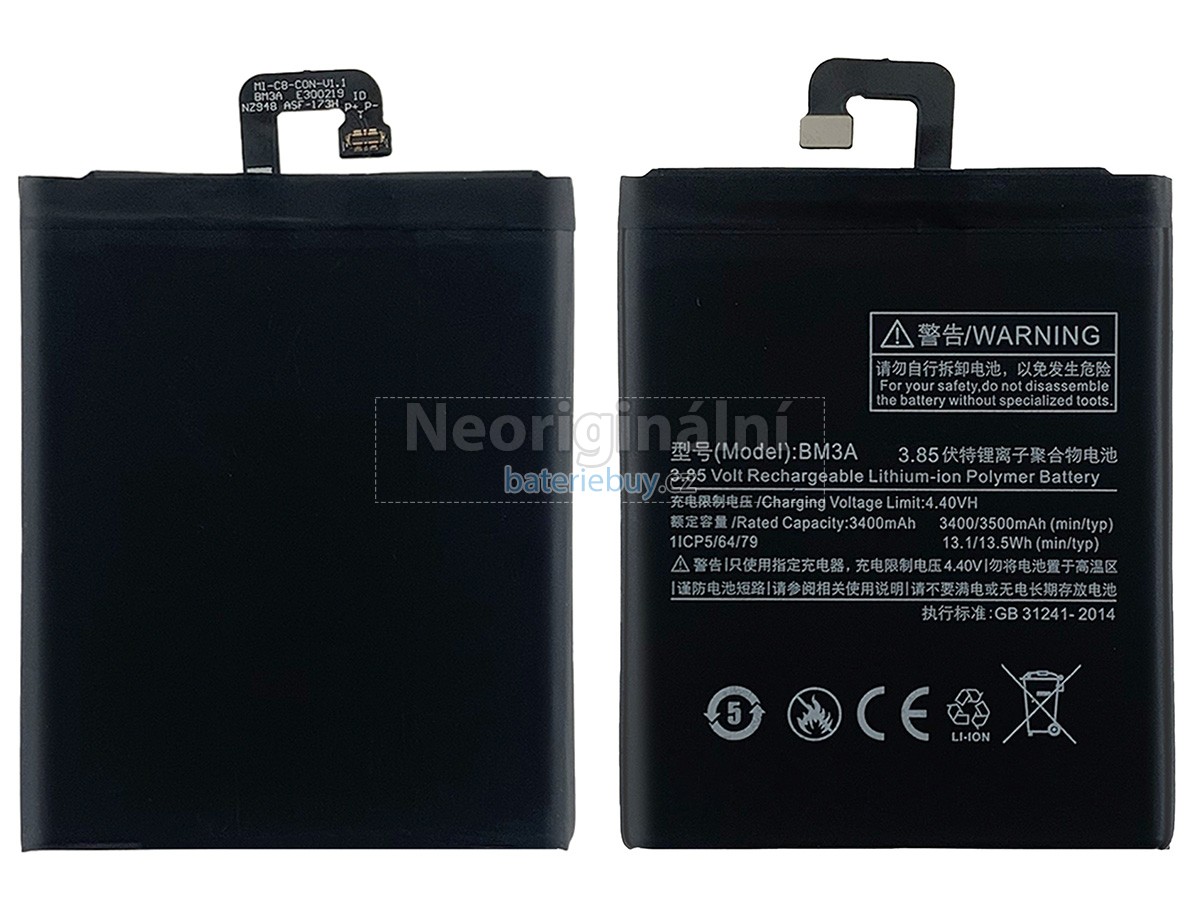 Nahrazení XiaoMi NOTE 3 baterie