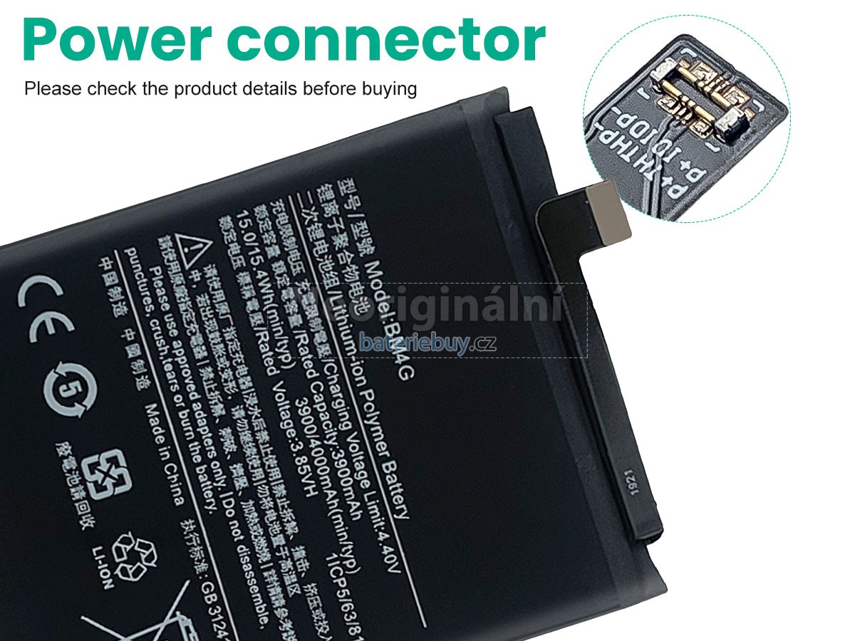 Nahrazení XiaoMi BM4G baterie