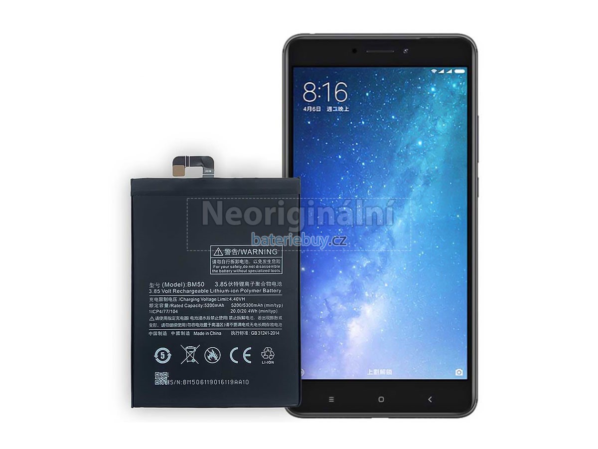 Nahrazení XiaoMi MI MAX 2 baterie