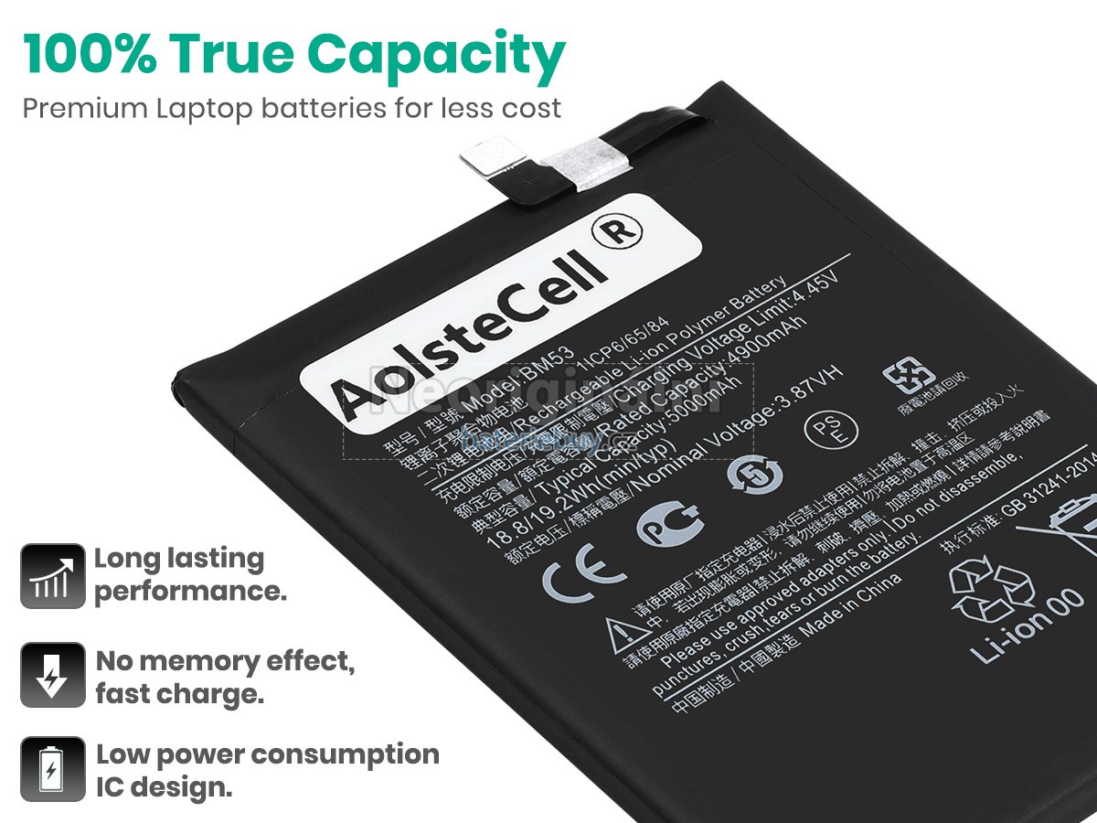 Nahrazení XiaoMi M2007J17C baterie