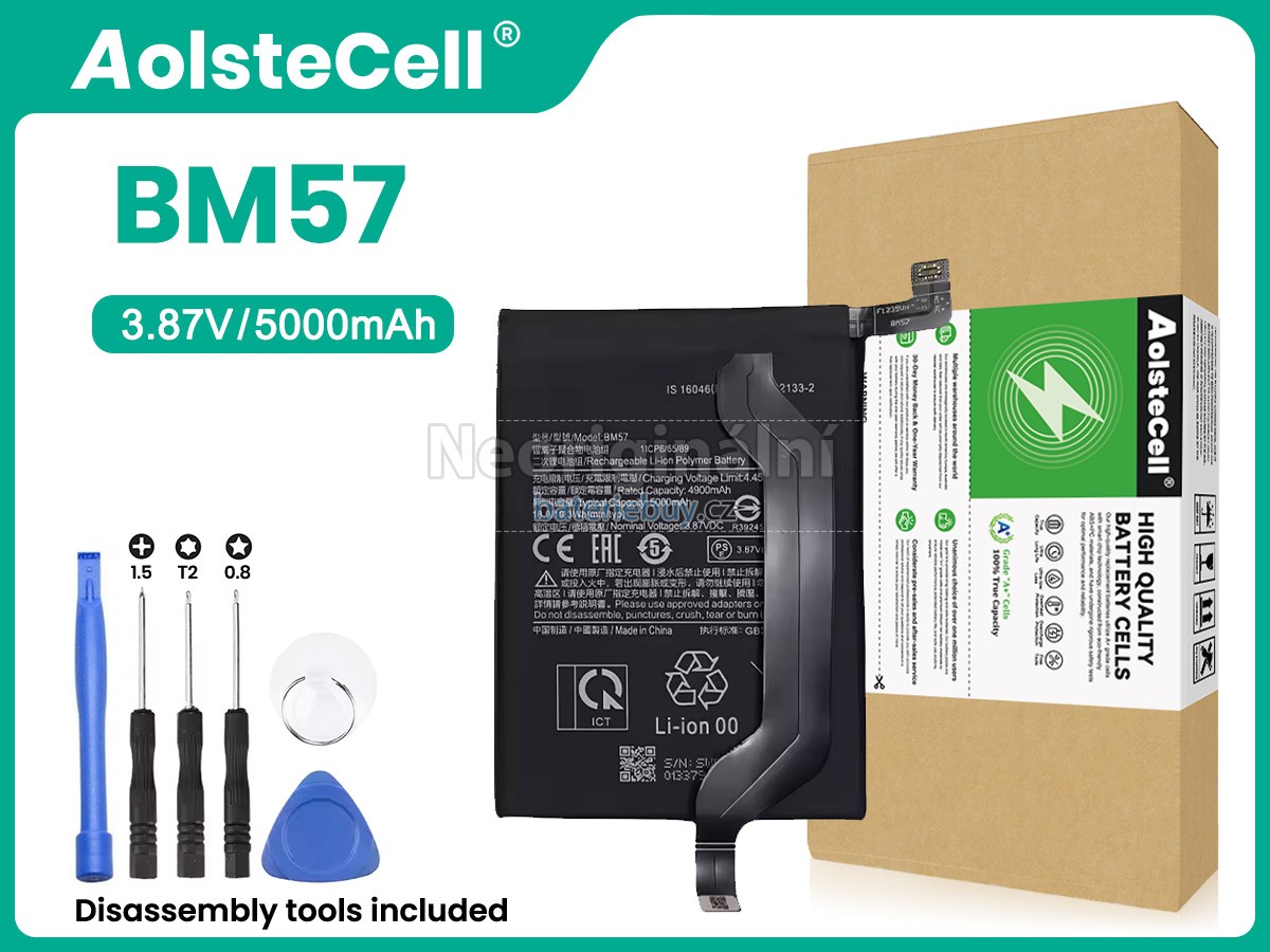 Nahrazení XiaoMi REDMI NOTE 10 PRO MAX baterie