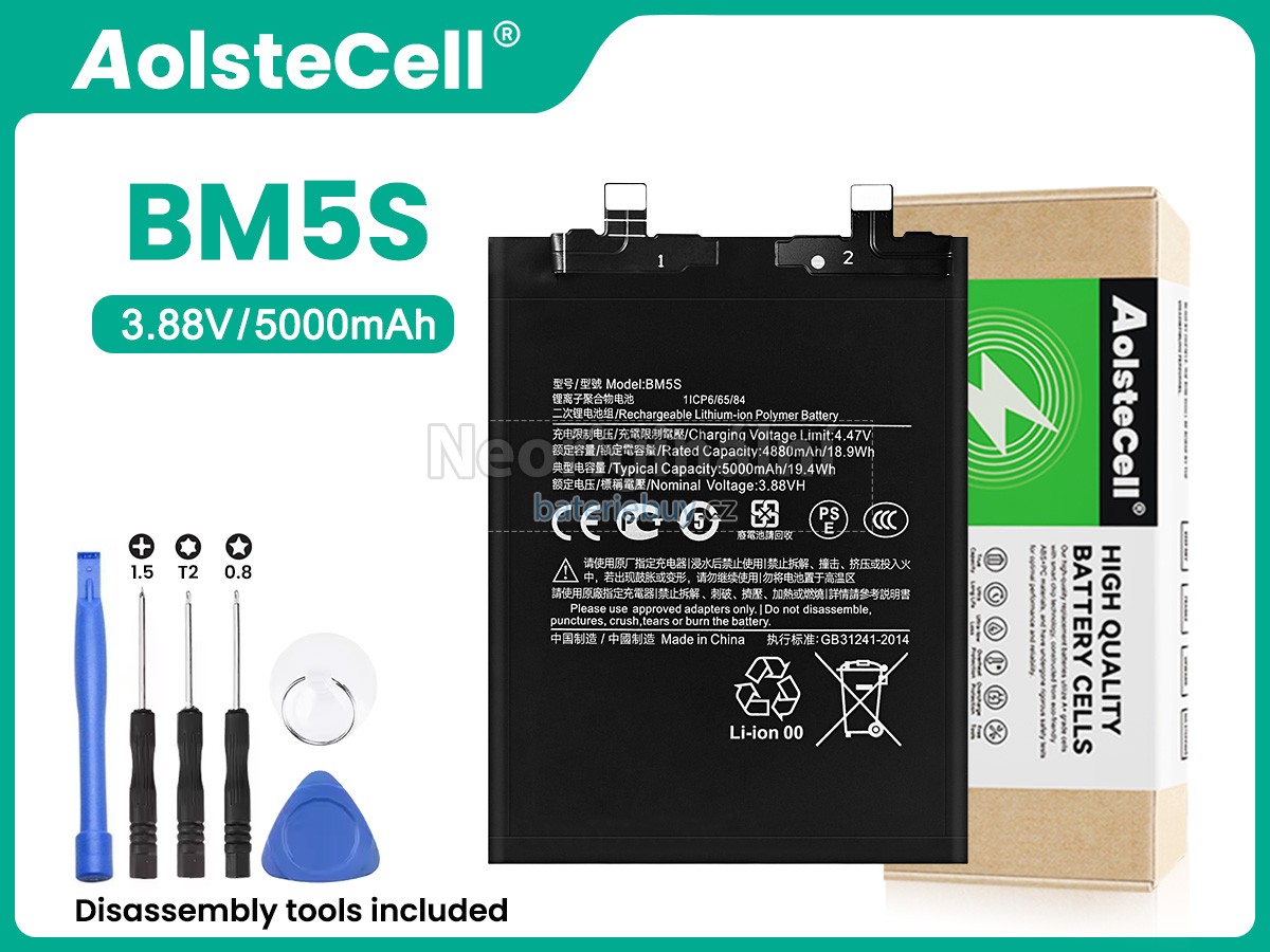 Nahrazení XiaoMi BM5S baterie