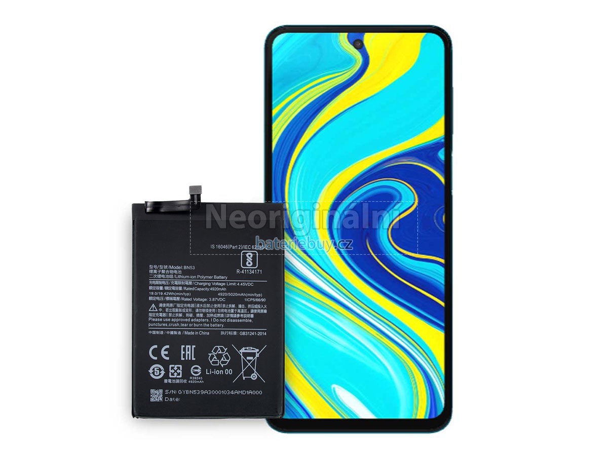Nahrazení XiaoMi REDMI NOTE 10 PRO MAX baterie