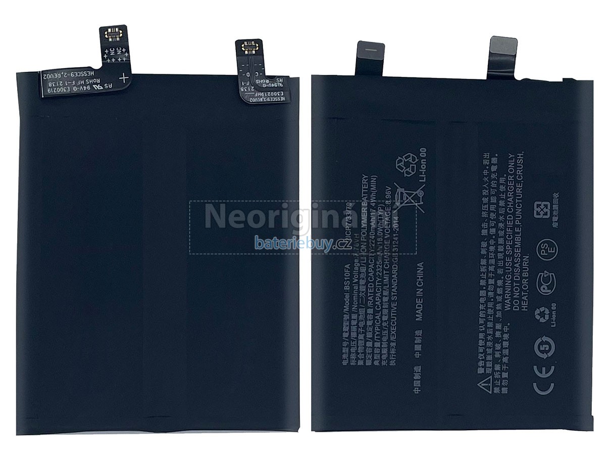 Nahrazení XiaoMi BS10FA baterie