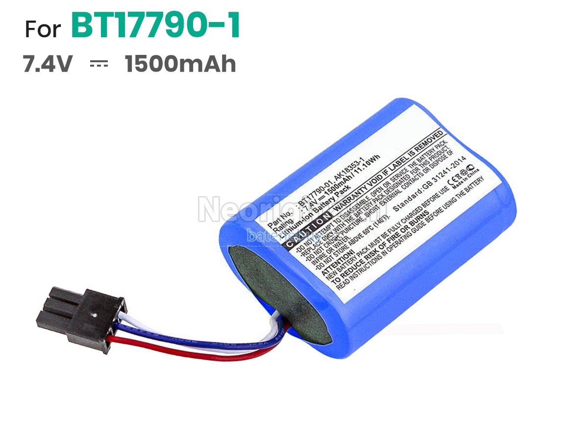 Nahrazení Zebra BT17790-1 baterie