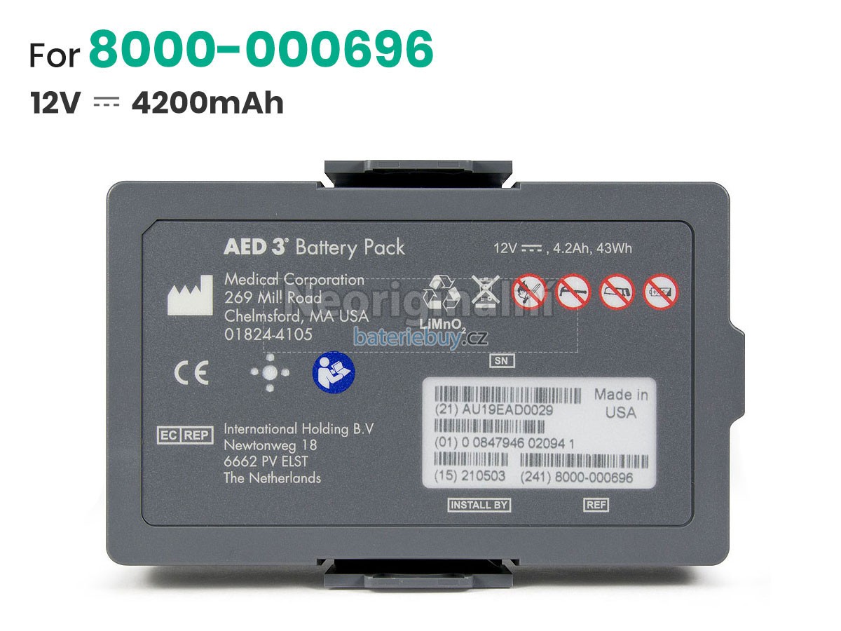 Nahrazení ZOLL AED 3 baterie