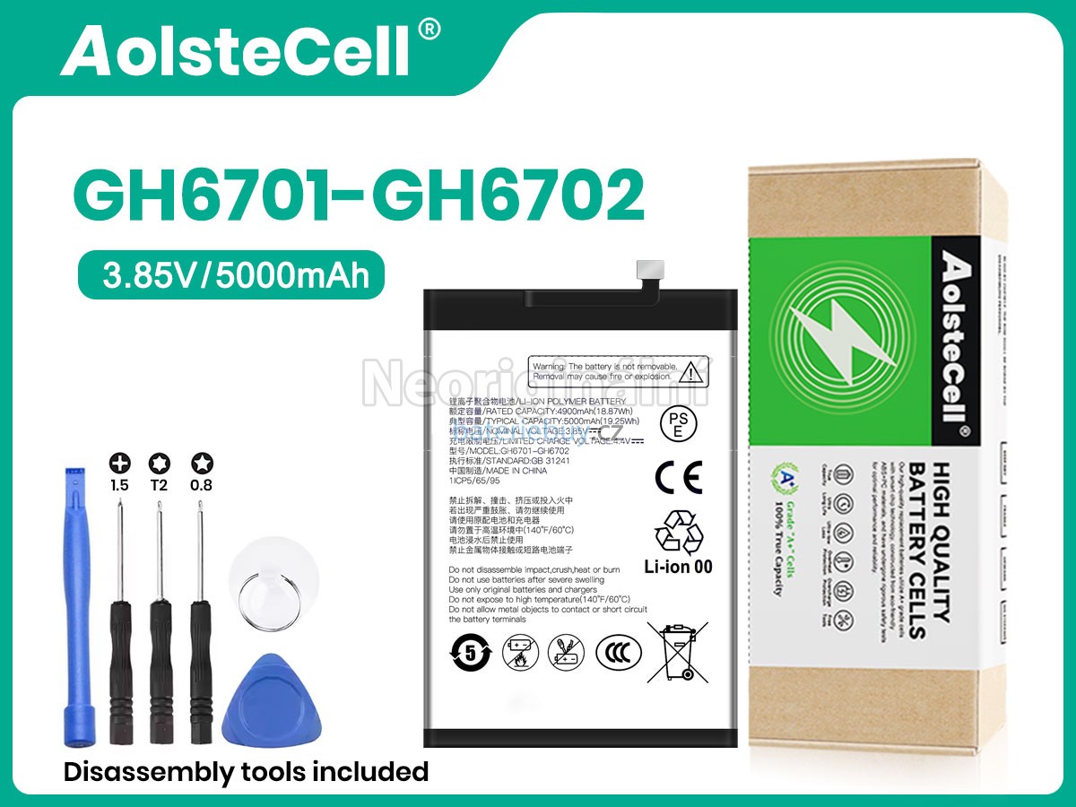 Nahrazení ZTE GH6701-GH6702 baterie